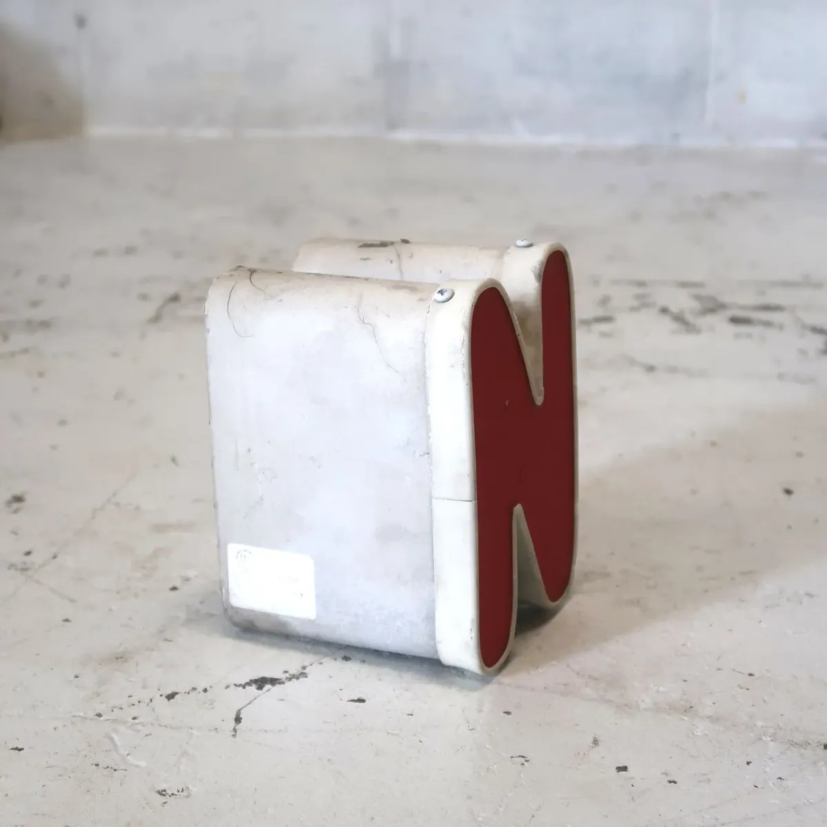 ビンテージ レターサイン ミニサイズ N