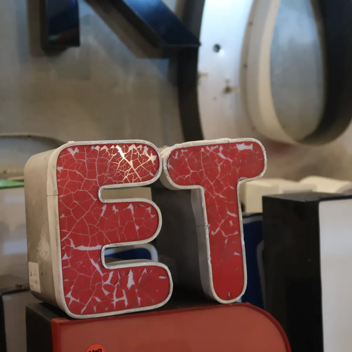 ビンテージ レターサイン ミニサイズ E