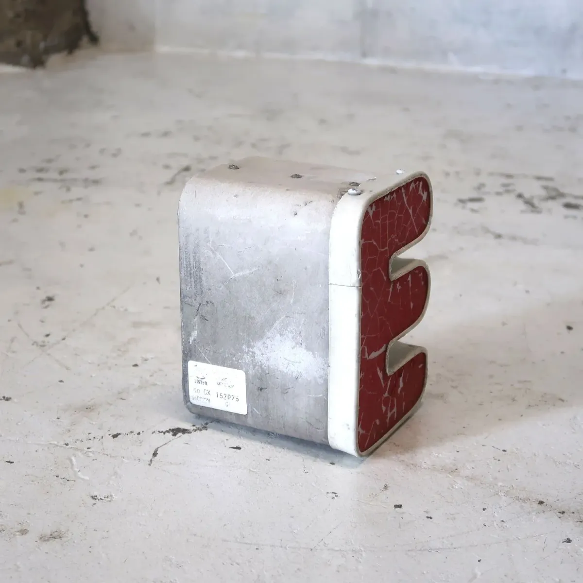 ビンテージ レターサイン ミニサイズ E