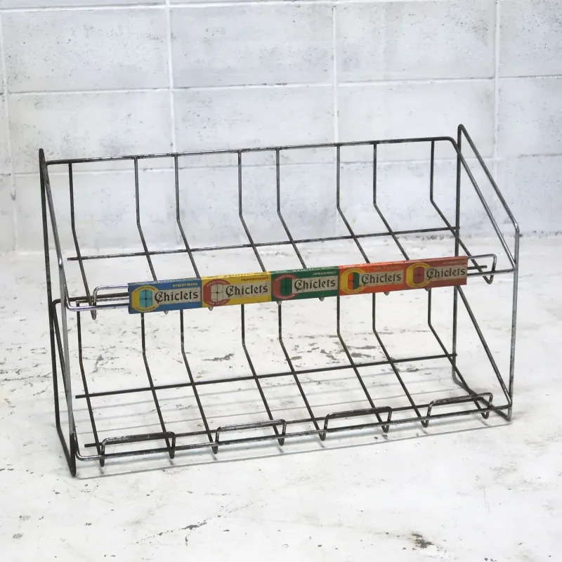 Chiclets ビンテージ ストアディスプレイラック