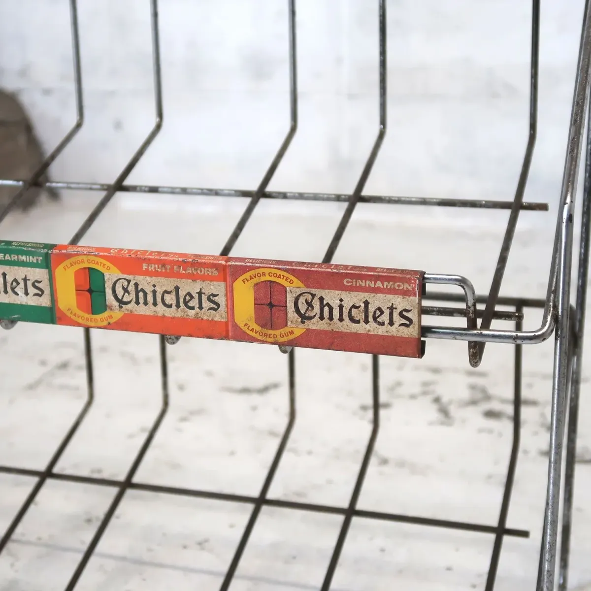 Chiclets ビンテージ ストアディスプレイラック