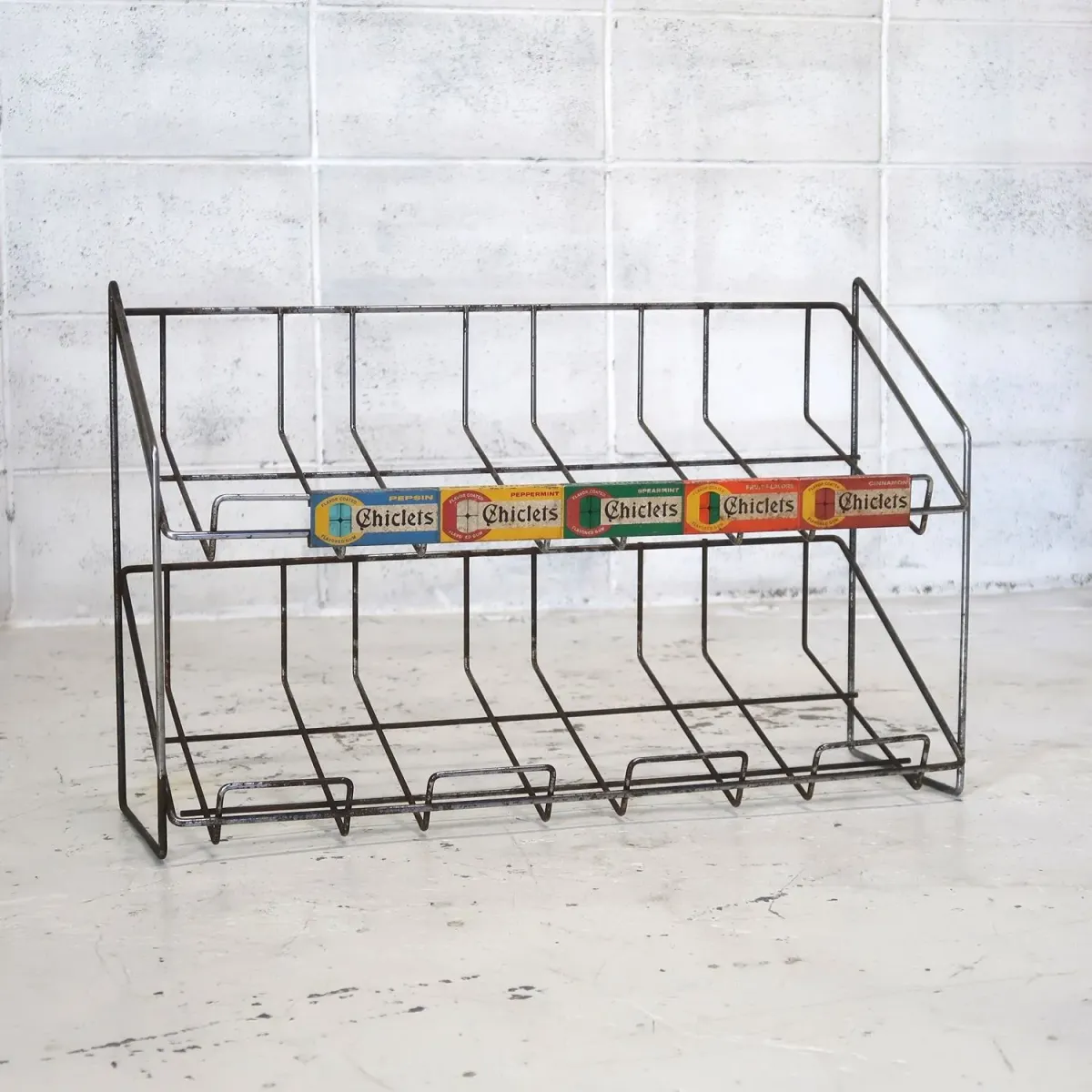 Chiclets ビンテージ ストアディスプレイラック