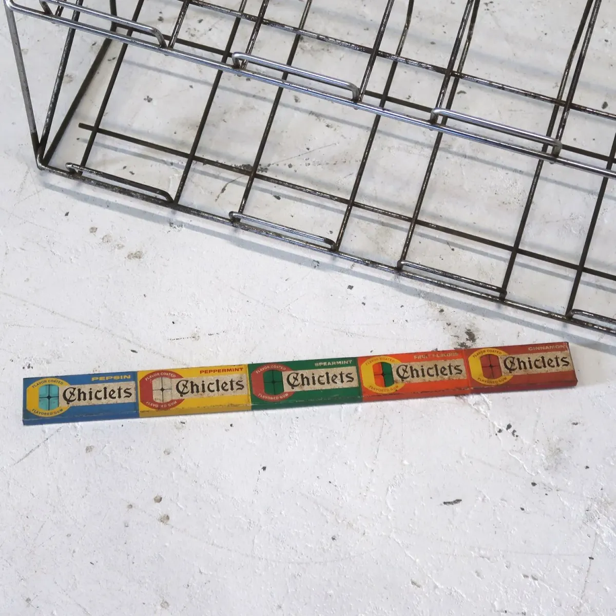 Chiclets ビンテージ ストアディスプレイラック