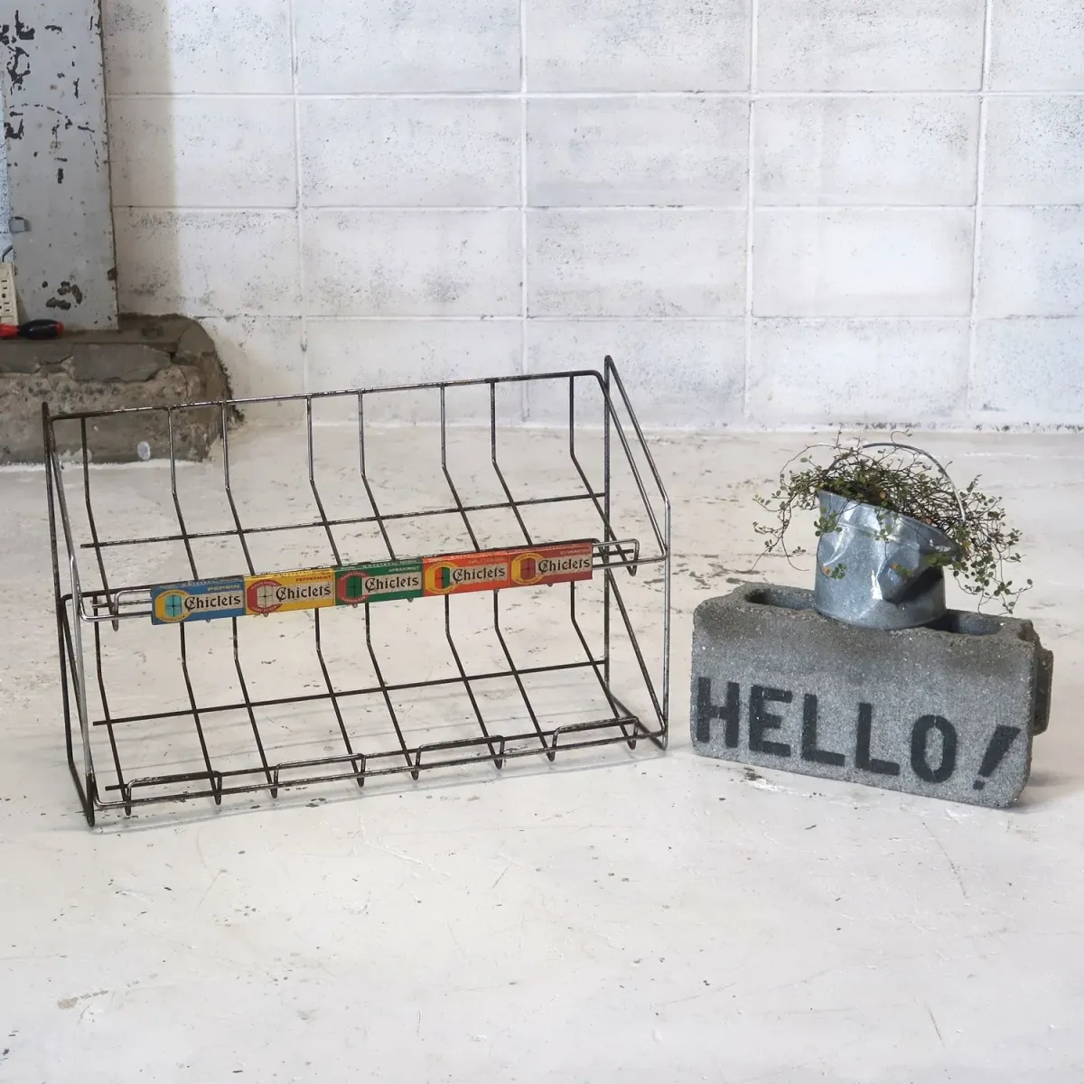 Chiclets ビンテージ ストアディスプレイラック