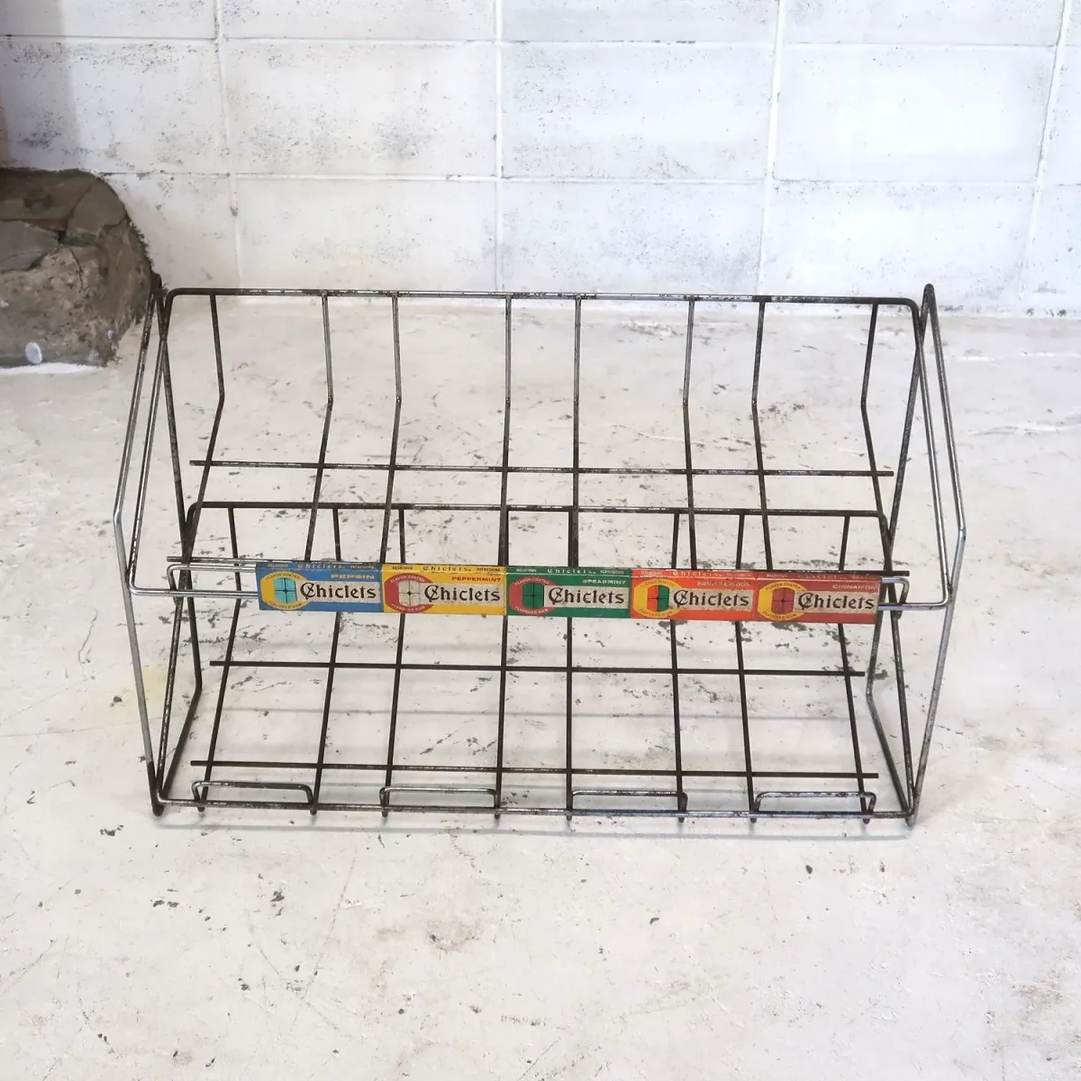 Chiclets ビンテージ ストアディスプレイラック