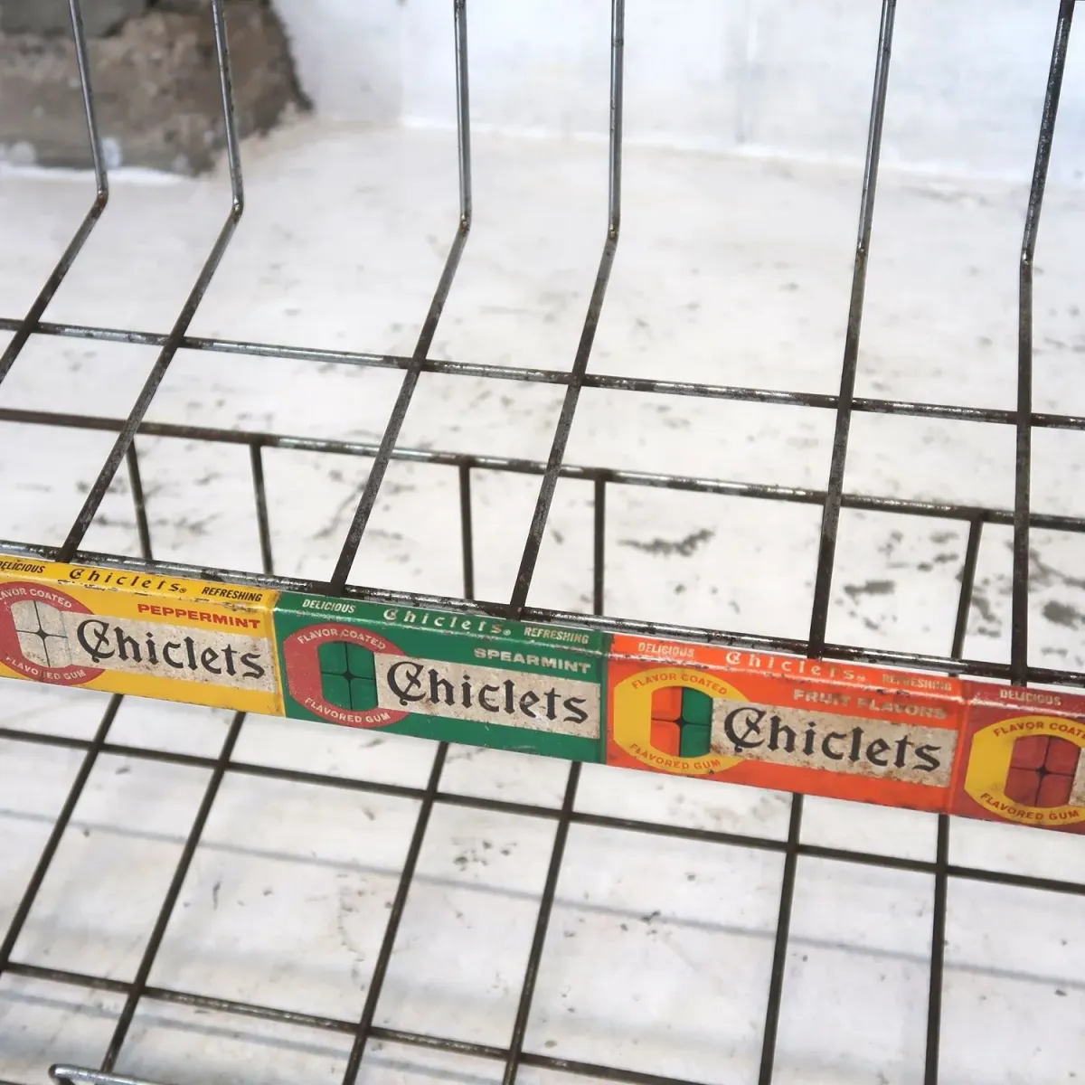 Chiclets ビンテージ ストアディスプレイラック