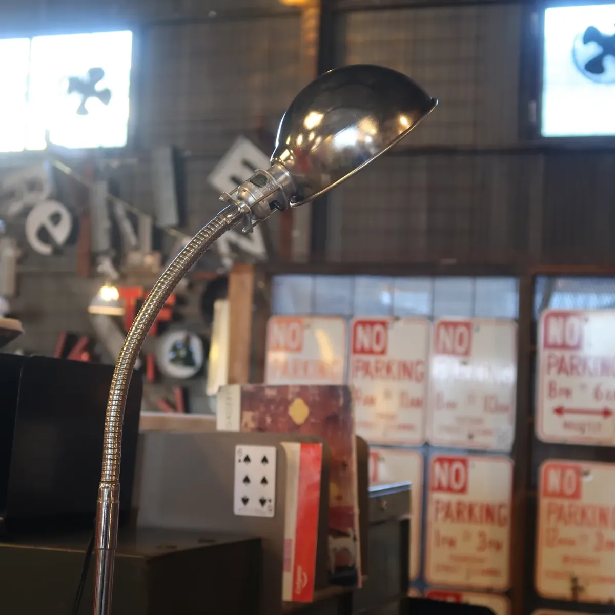 50's〜 ビンテージ インダストリアル フロアランプ