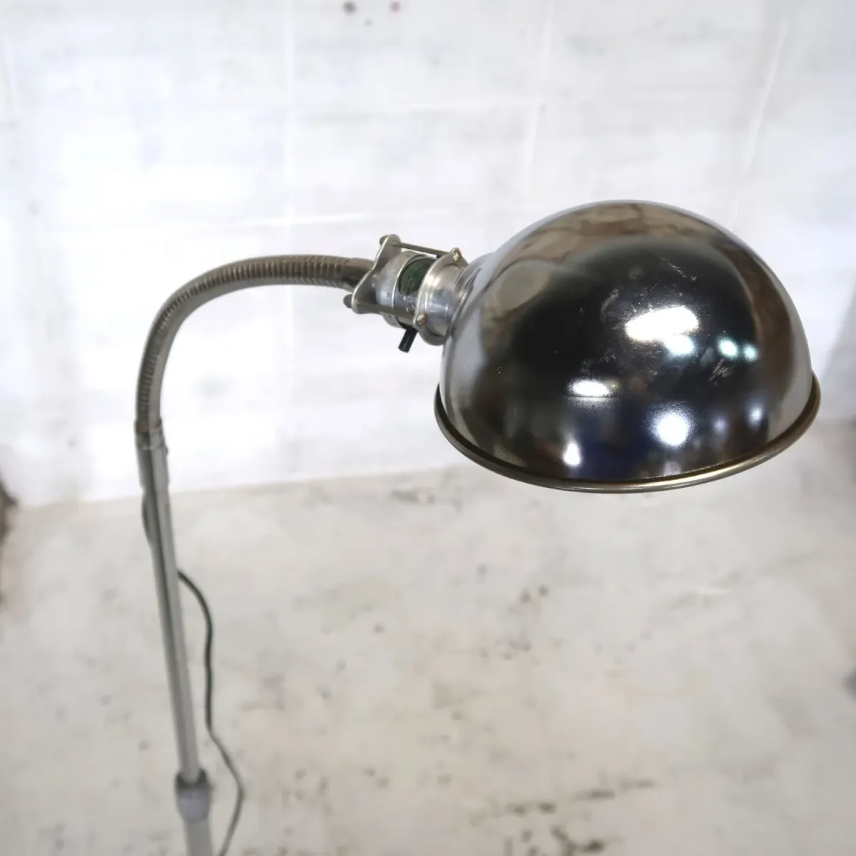 50's〜 ビンテージ インダストリアル フロアランプ