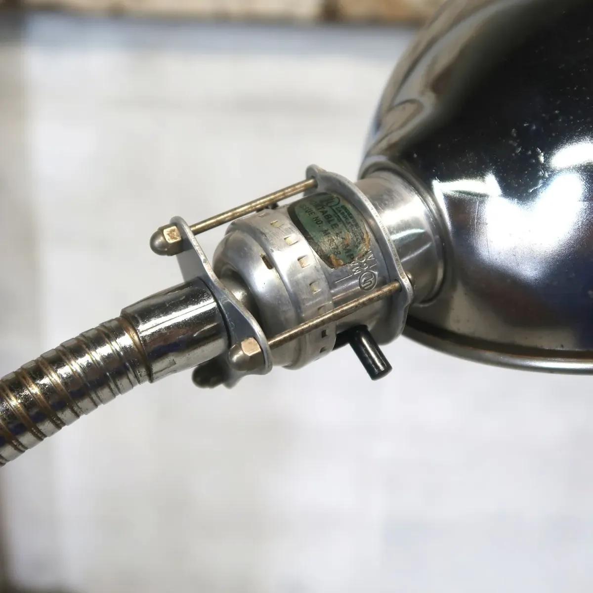 50's〜 ビンテージ インダストリアル フロアランプ