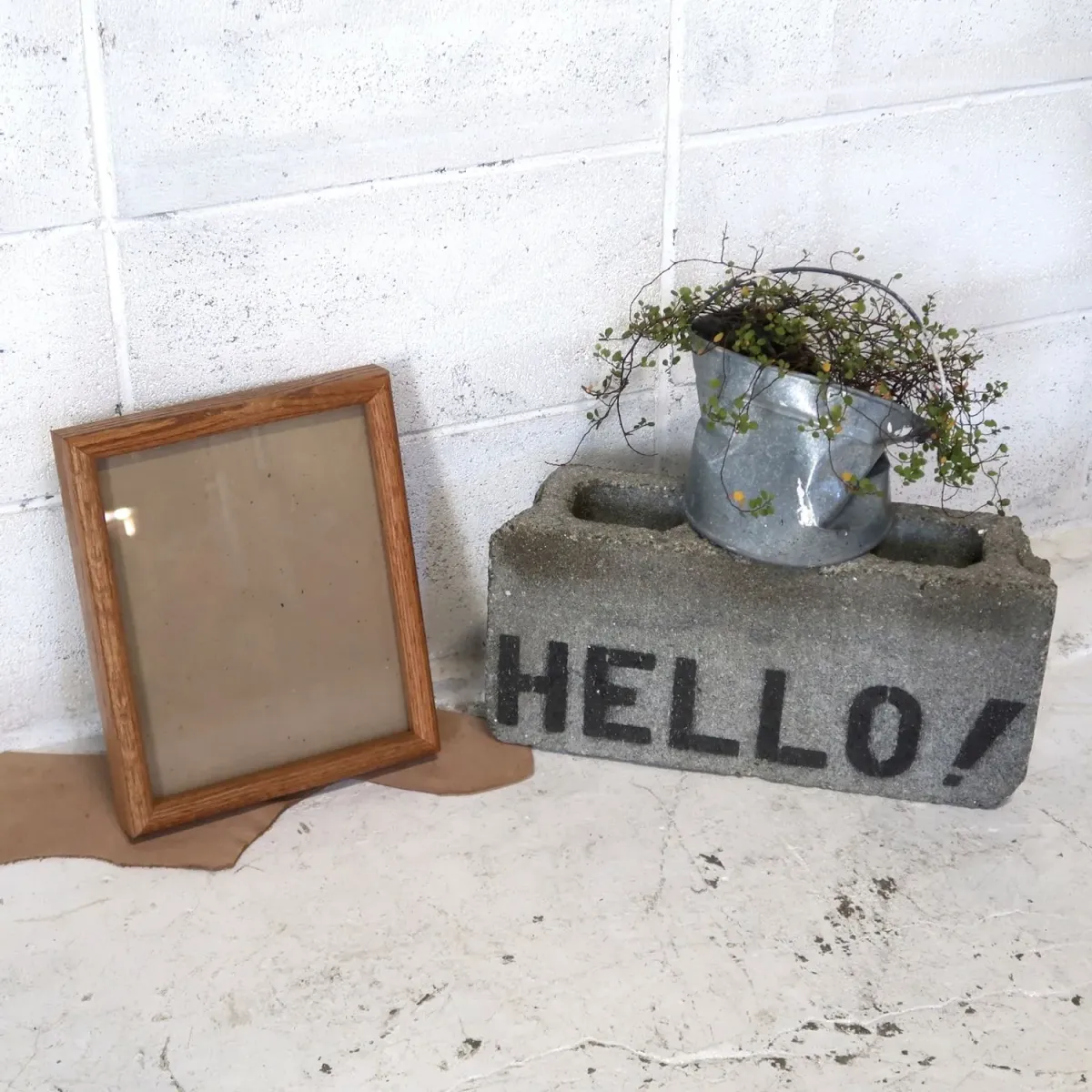 ビンテージ ウッドフレーム 額縁