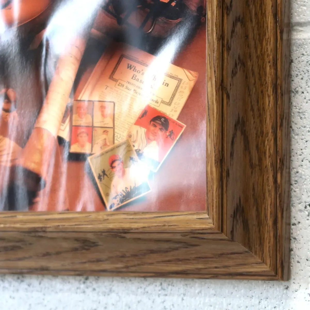 ビンテージ ウッドフレーム 額縁