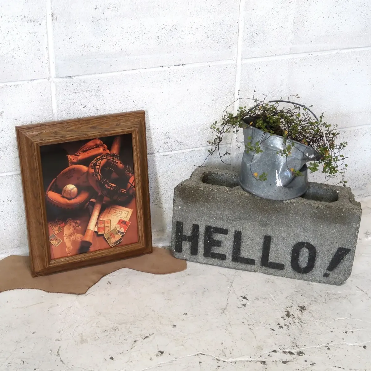 ビンテージ ウッドフレーム 額縁