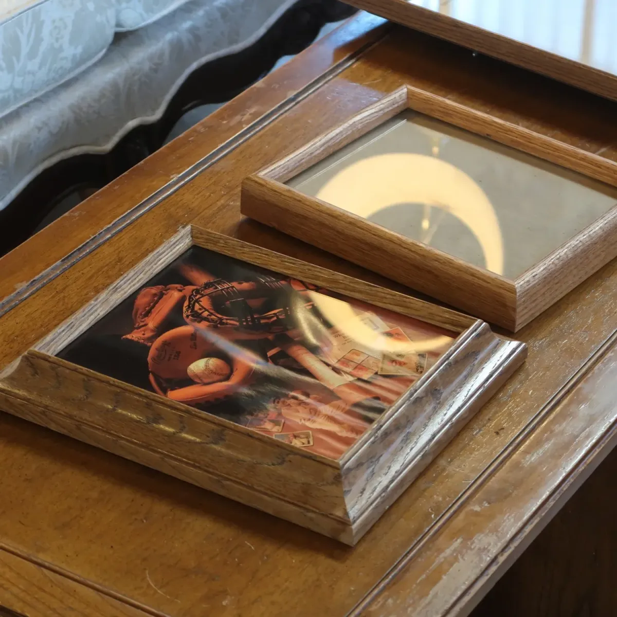 ビンテージ ウッドフレーム 額縁