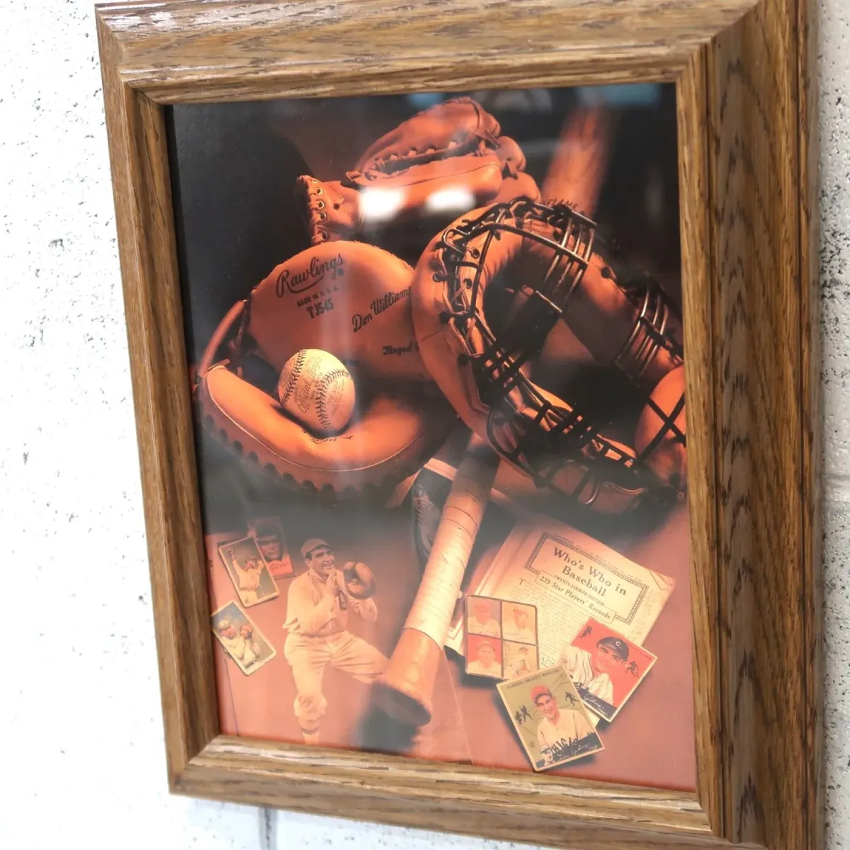 ビンテージ ウッドフレーム 額縁