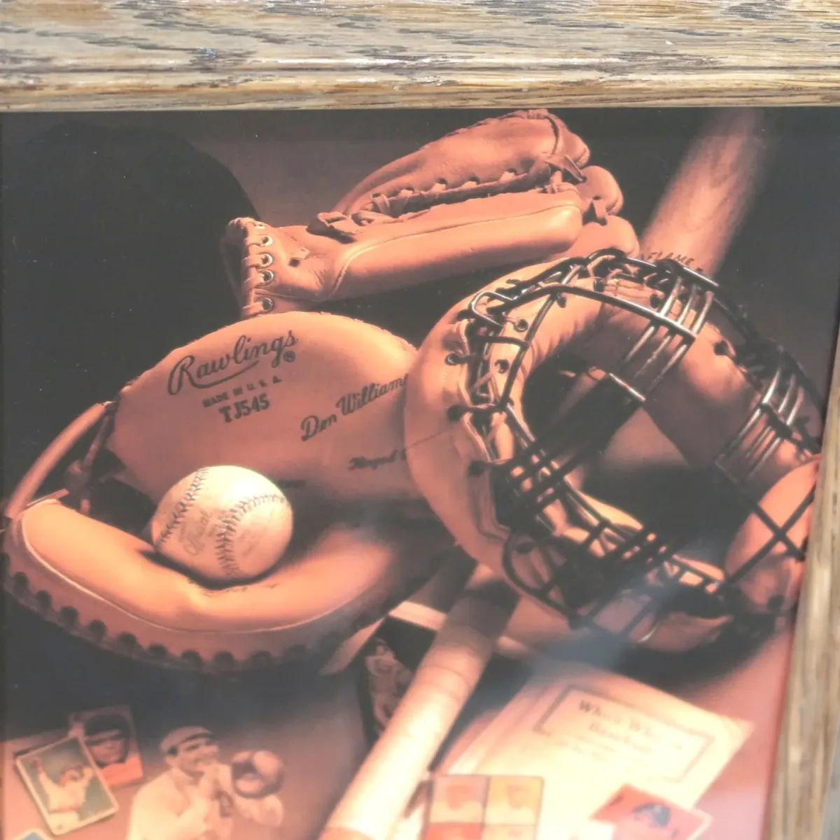 ビンテージ ウッドフレーム 額縁