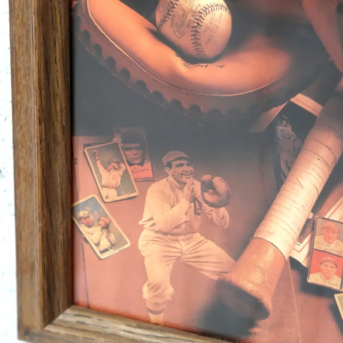 ビンテージ ウッドフレーム 額縁