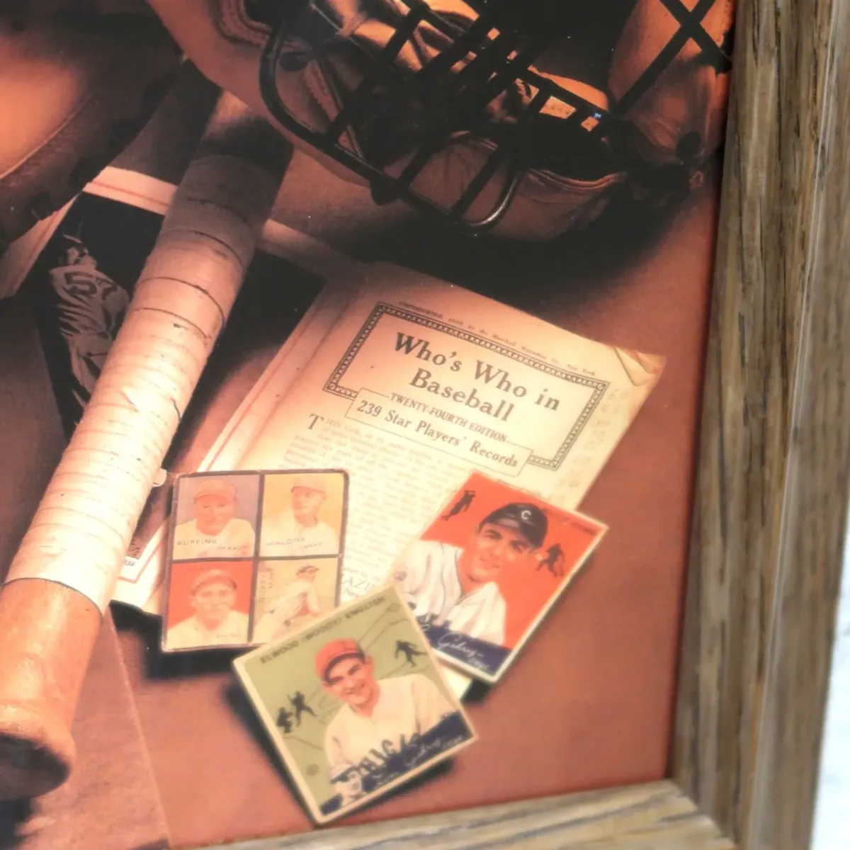 ビンテージ ウッドフレーム 額縁