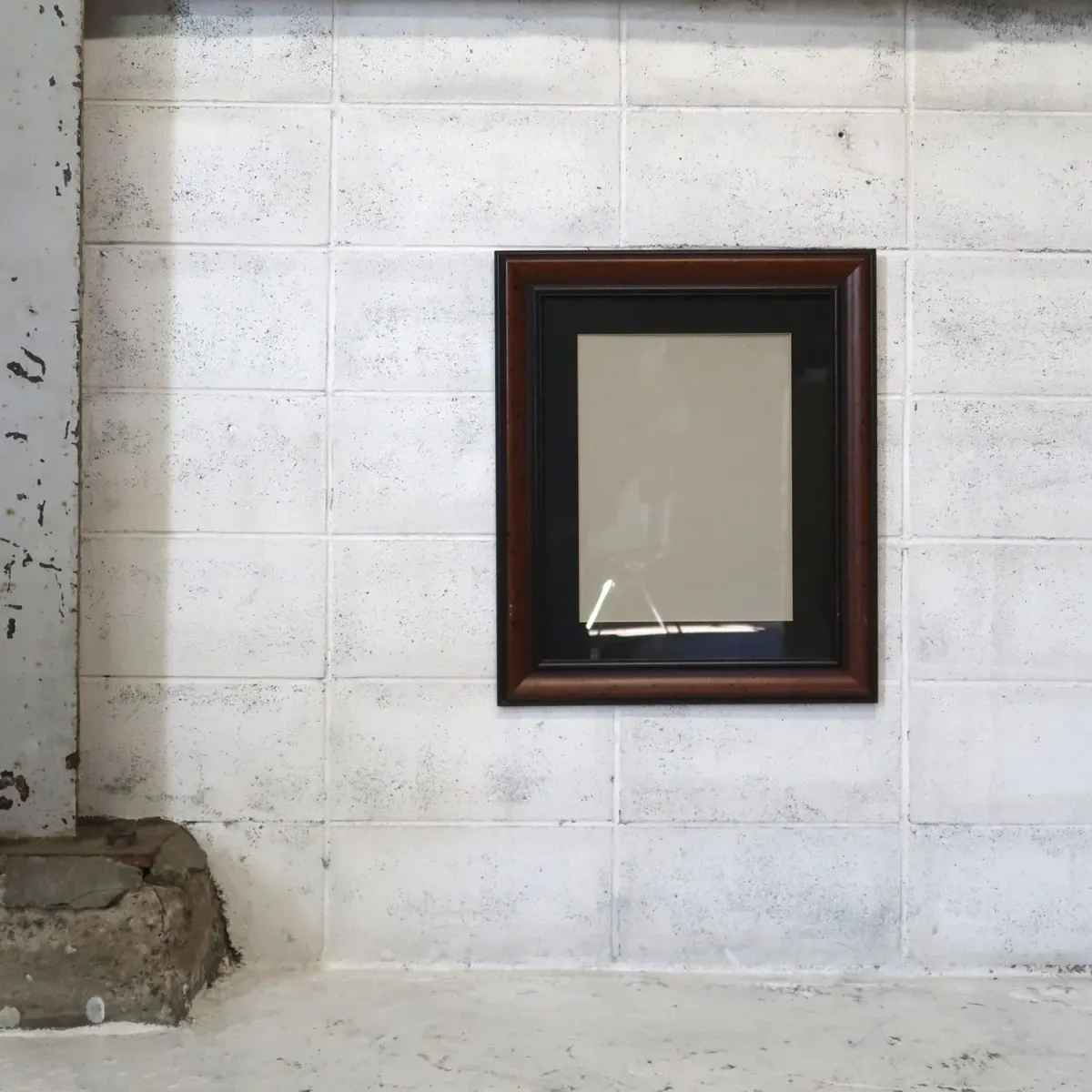 ビンテージ ウッドフレーム 額縁