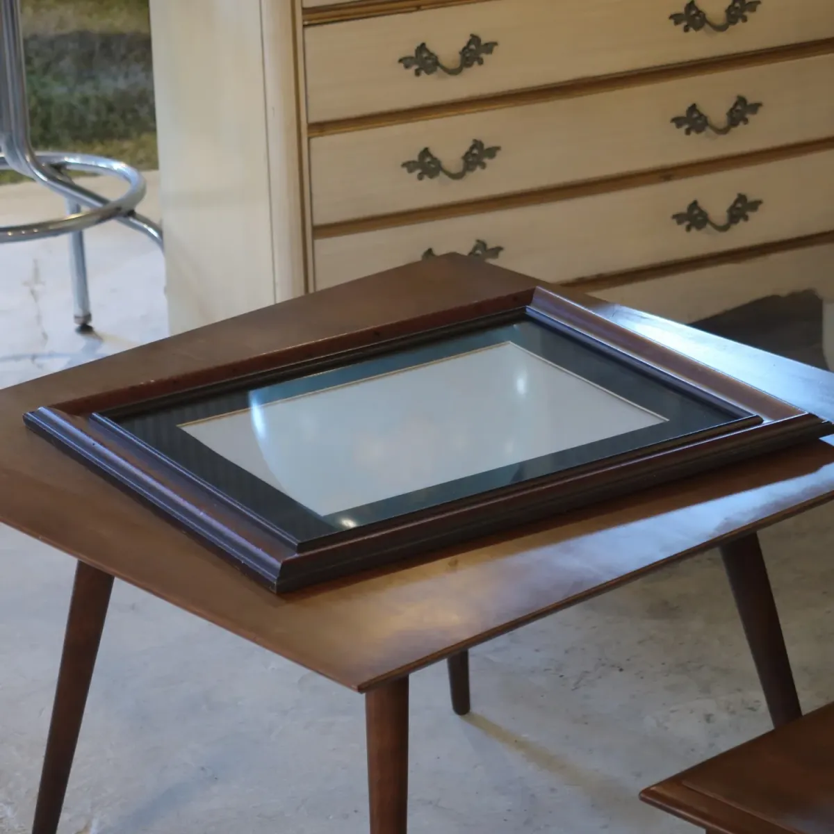 ビンテージ ウッドフレーム 額縁