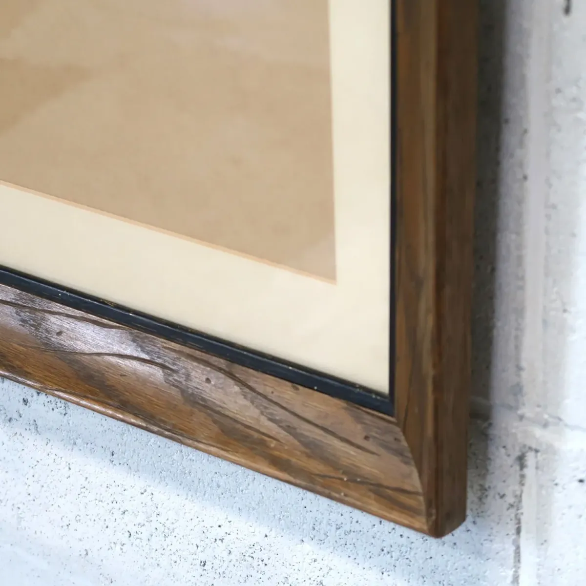 ビンテージ ウッドフレーム 額縁