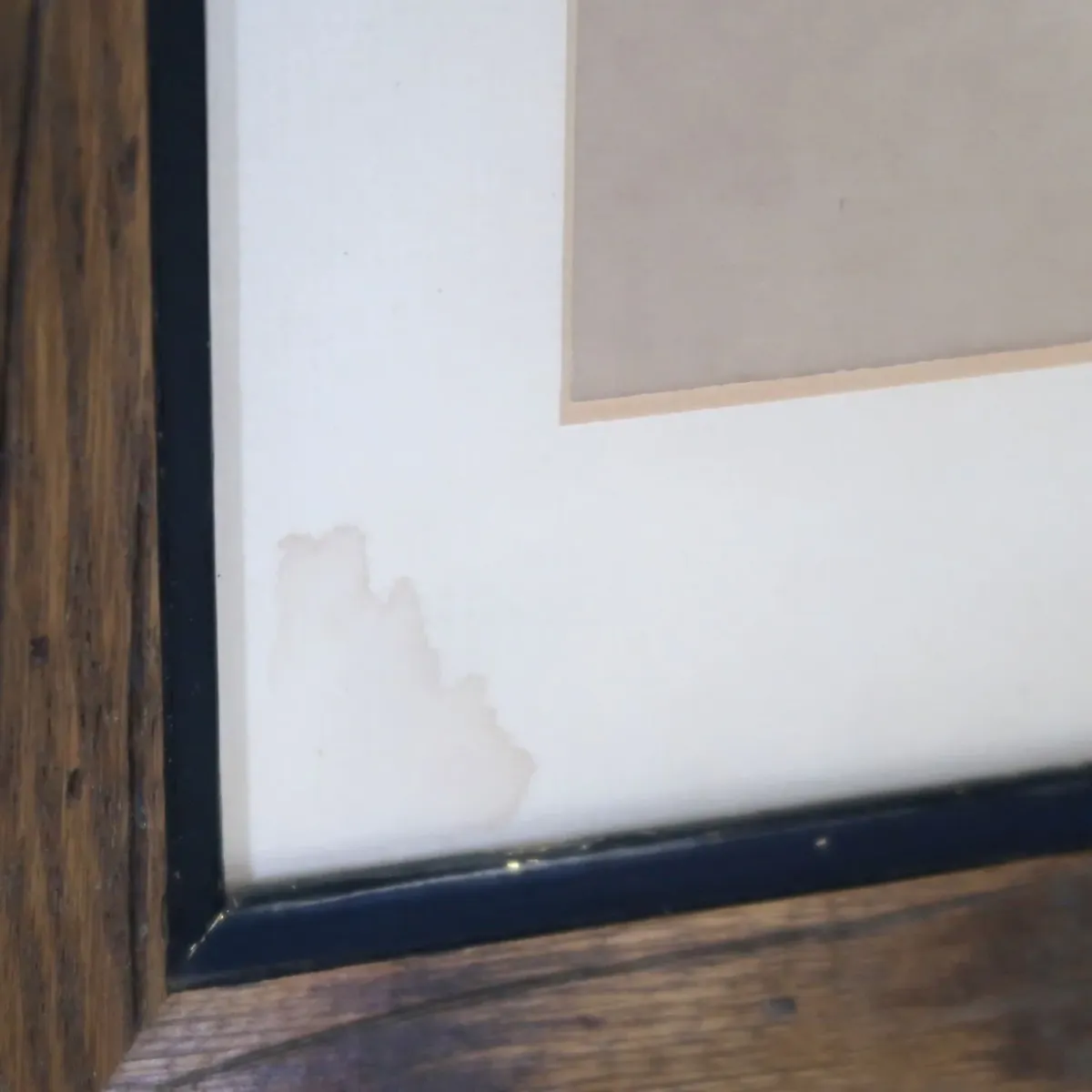 ビンテージ ウッドフレーム 額縁