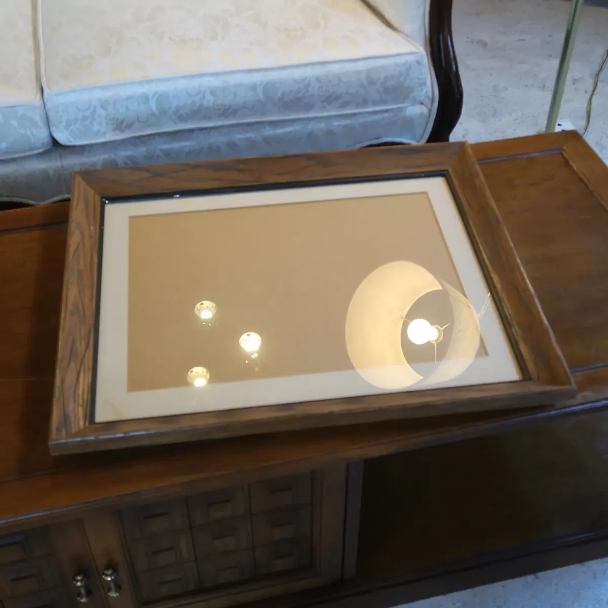 ビンテージ ウッドフレーム 額縁