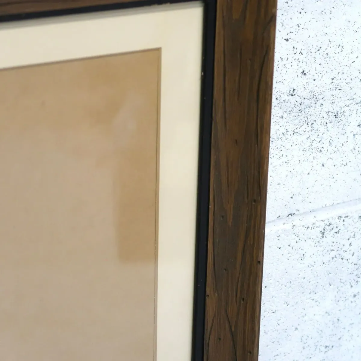 ビンテージ ウッドフレーム 額縁