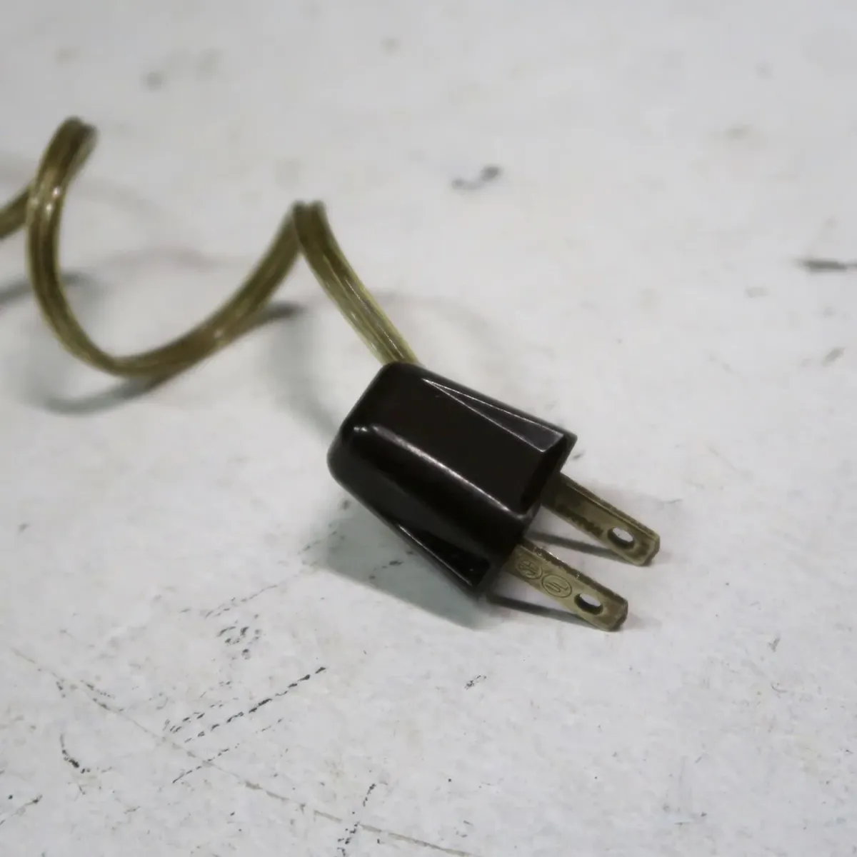 アンティーク ガラスベース テーブルランプ