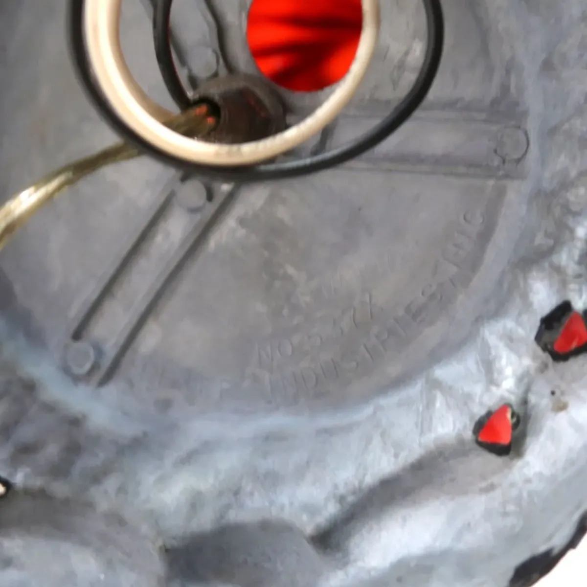 アンティーク ガラスベース テーブルランプ