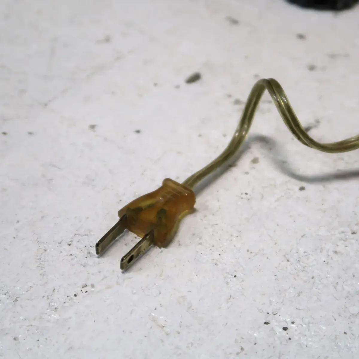 アンティーク ガラスベース テーブルランプ