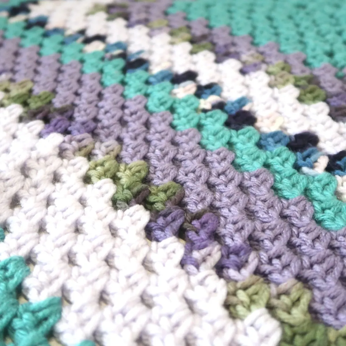 ビンテージ ニットブランケット