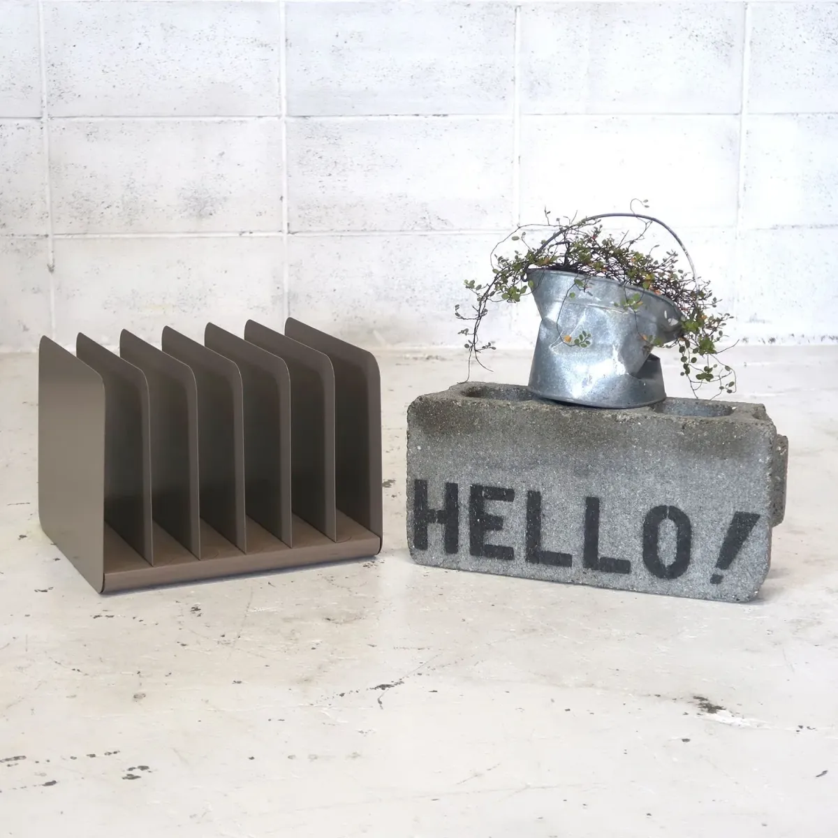 ビンテージ デスクオーガナイザー