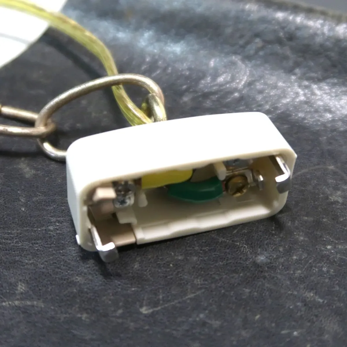 アンティーク クリアガラス ペンダントランプ