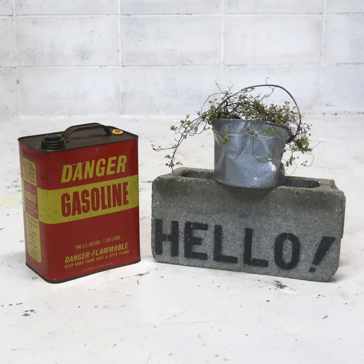 ビンテージ ガソリン缶