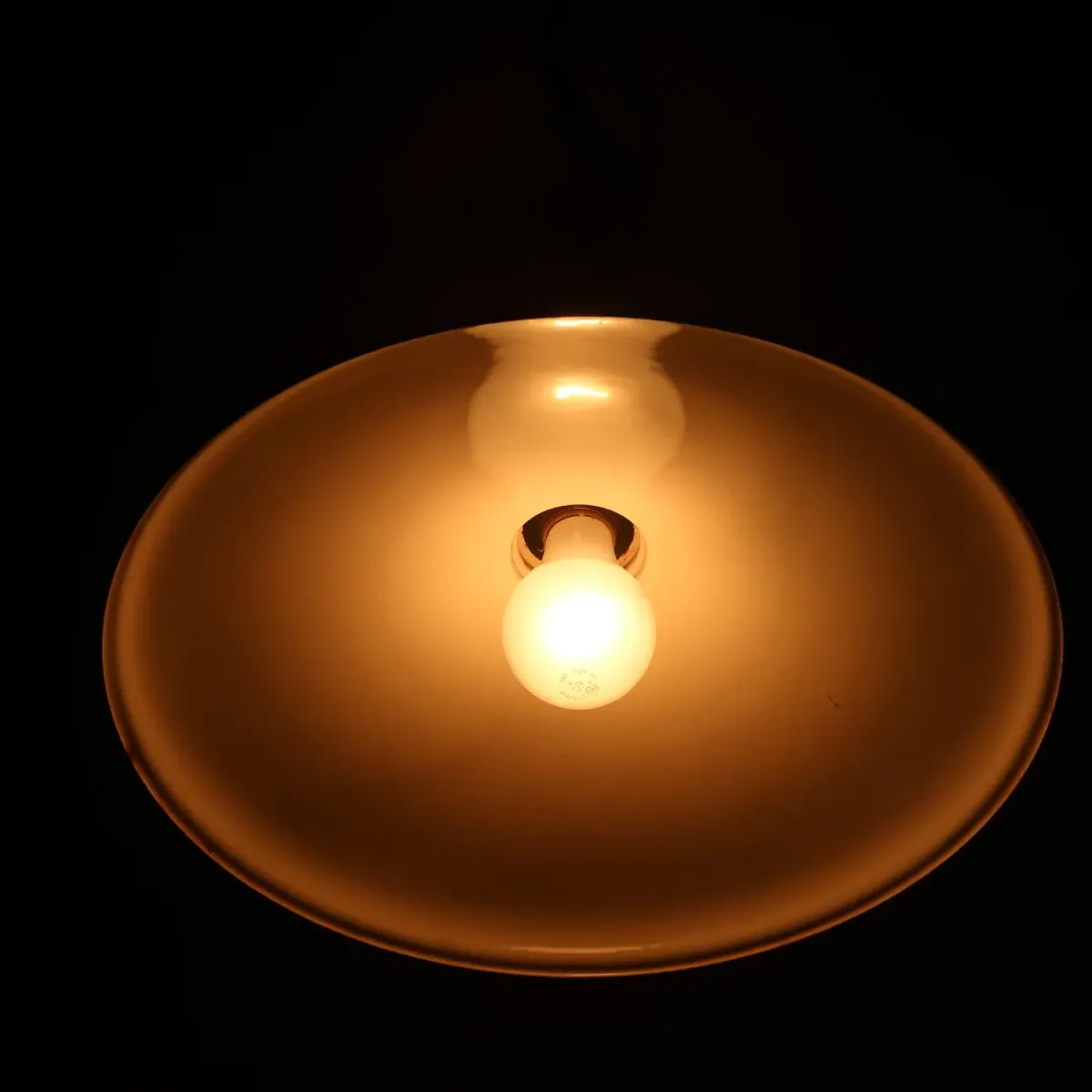 ビンテージ ホーロー ファクトリーランプ