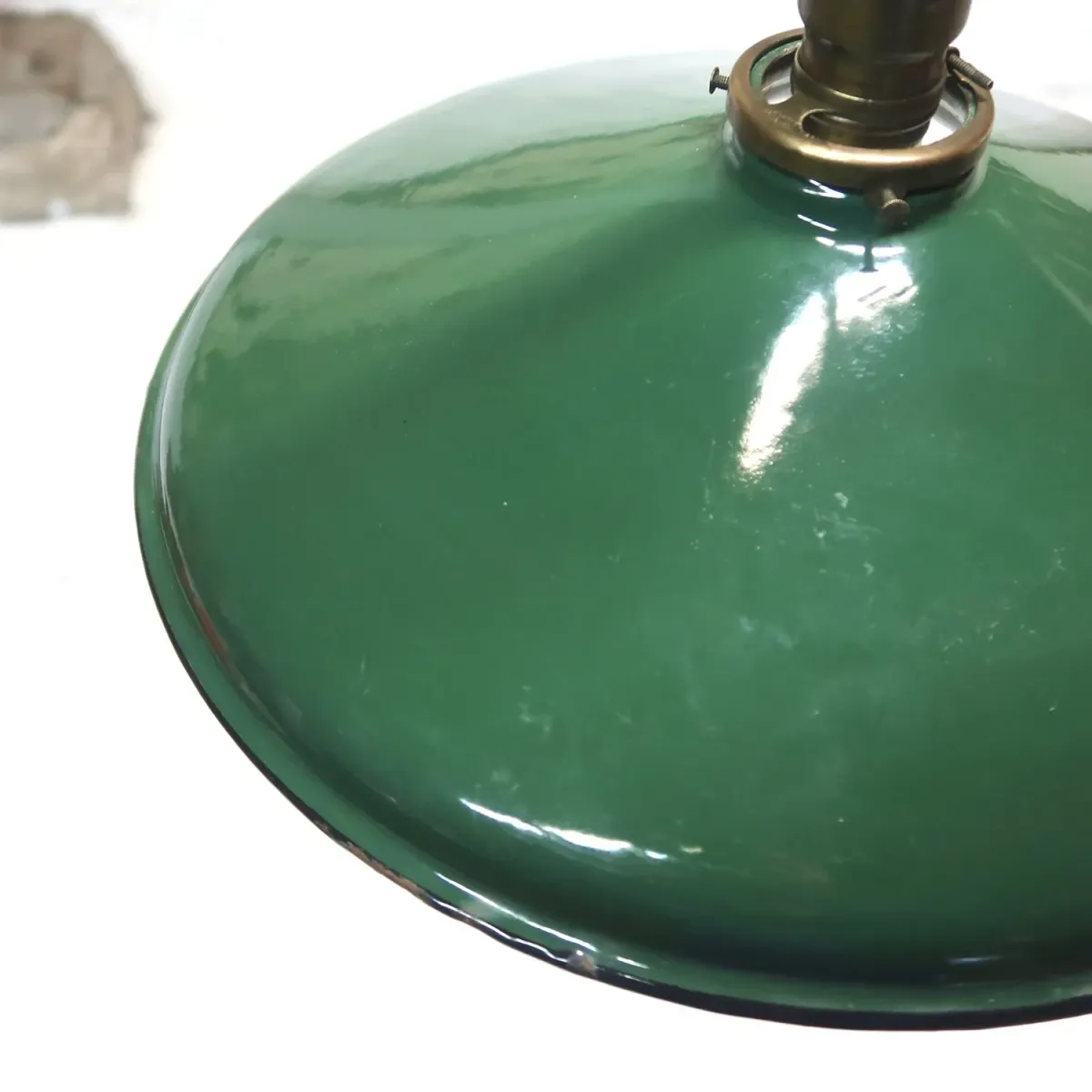 ビンテージ ホーロー ファクトリーランプ