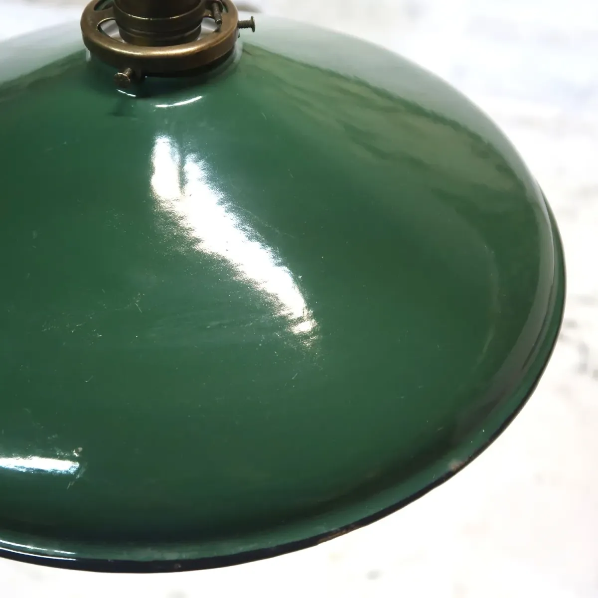 ビンテージ ホーロー ファクトリーランプ