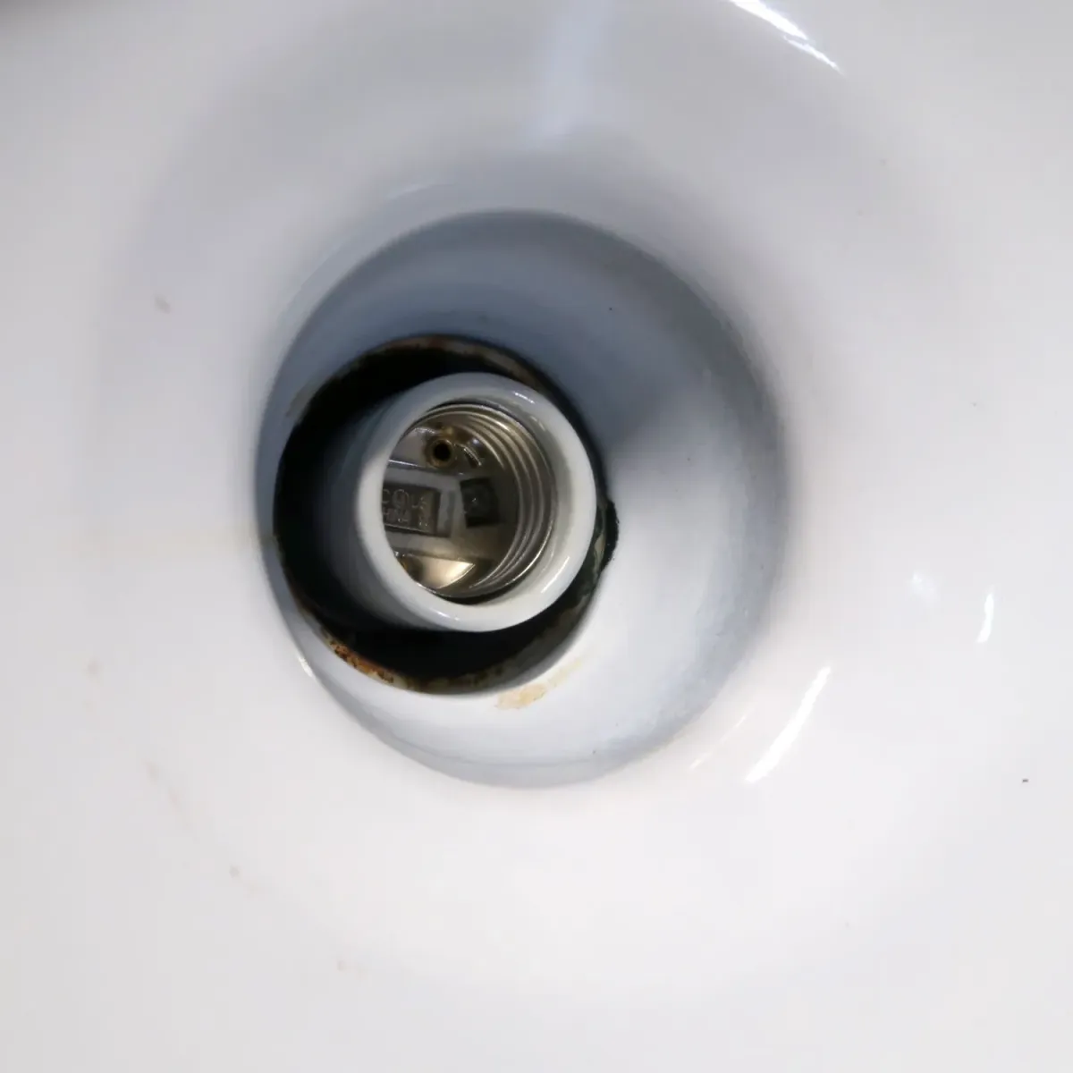 ビンテージ ホーロー ファクトリーランプ