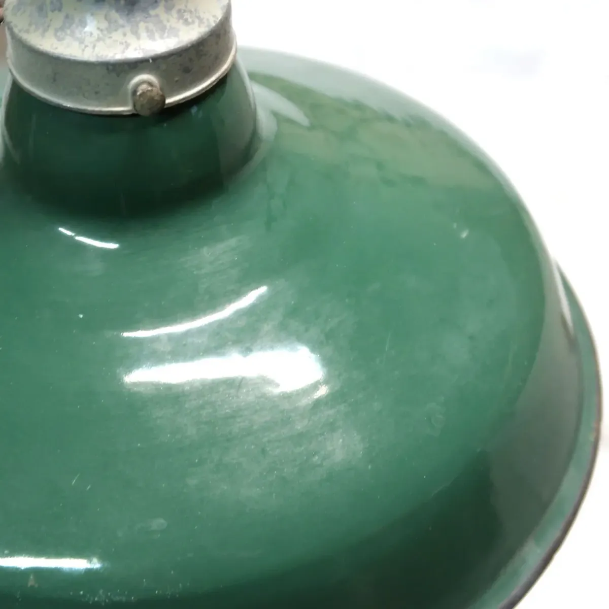 ビンテージ ホーロー ファクトリーランプ