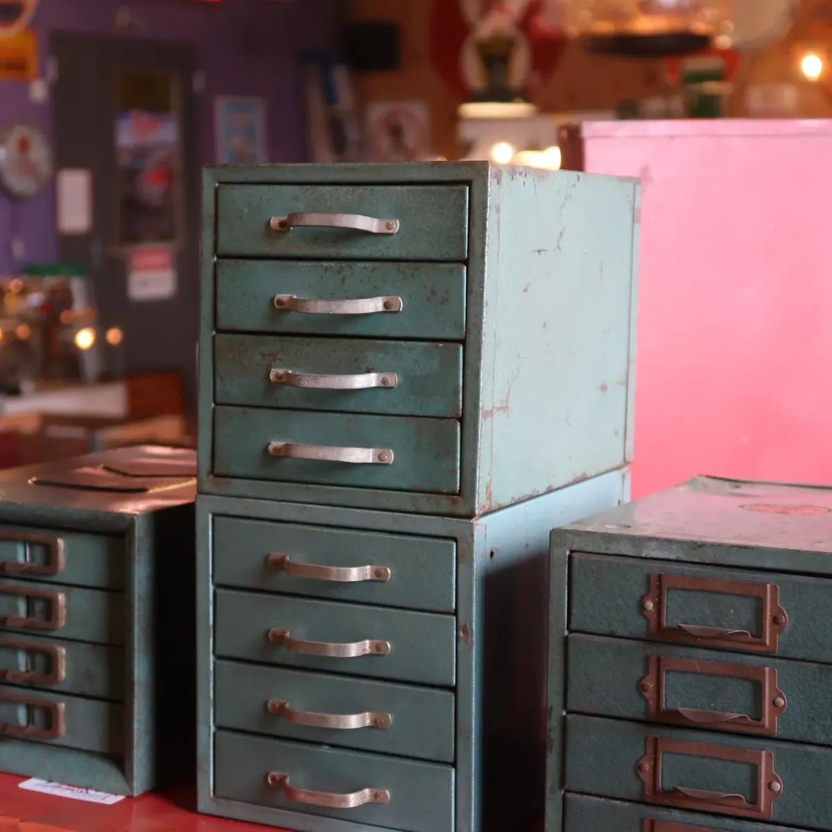 WARDS MASTER QUALITY ビンテージ パーツキャビネット