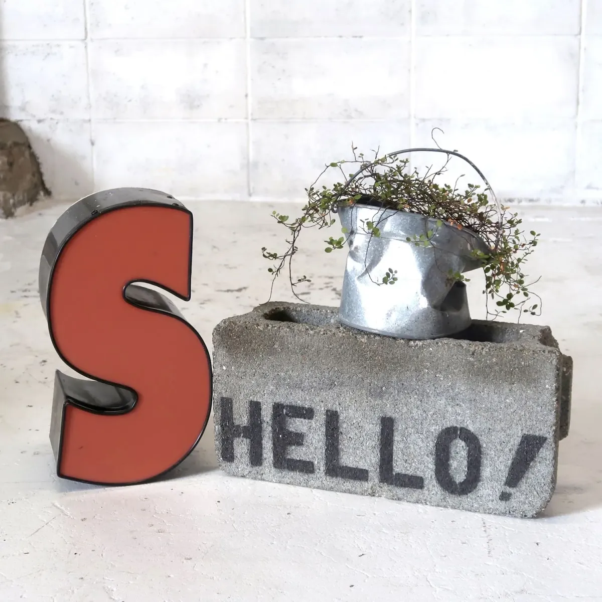 ビンテージ レターサイン S