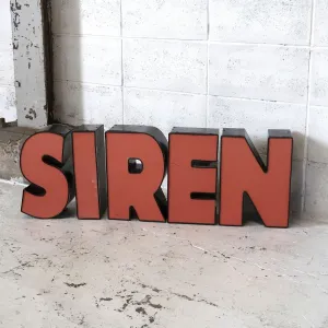 ビンテージ レターサイン S