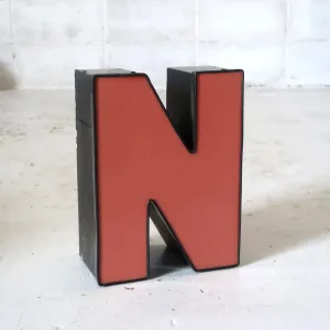 ビンテージ レターサイン N