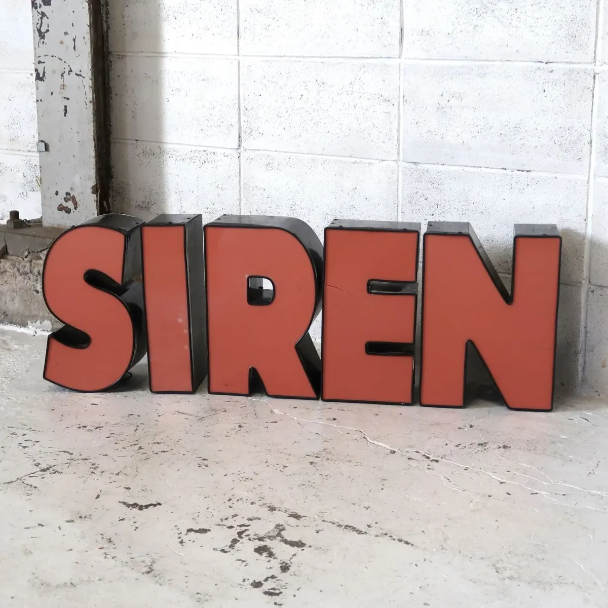 ビンテージ レターサイン N