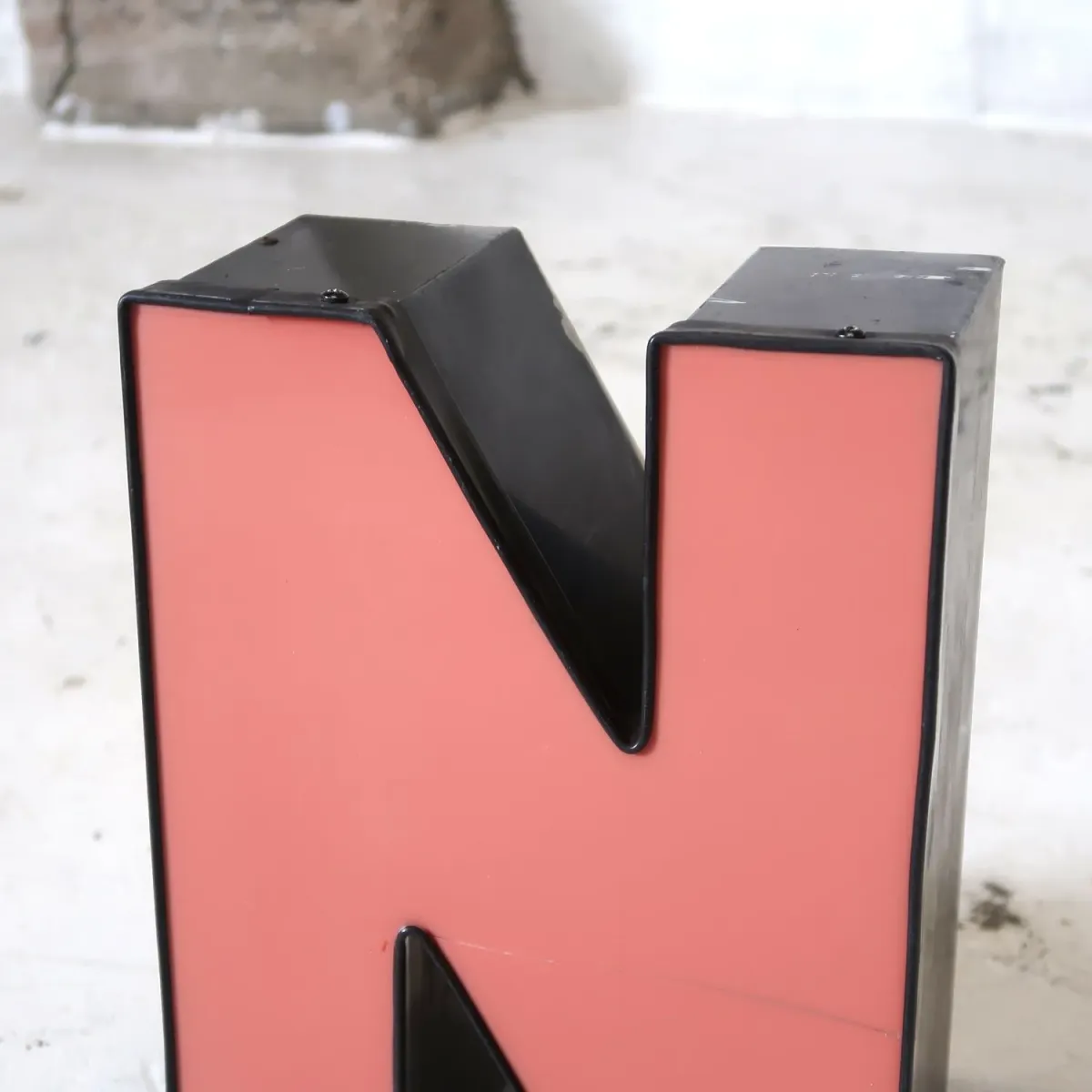 ビンテージ レターサイン N