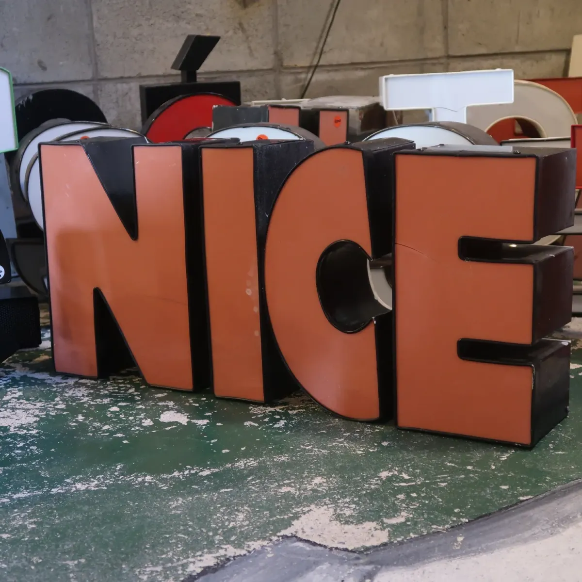 ビンテージ レターサイン I