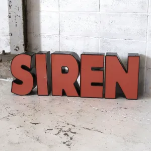 ビンテージ レターサイン E