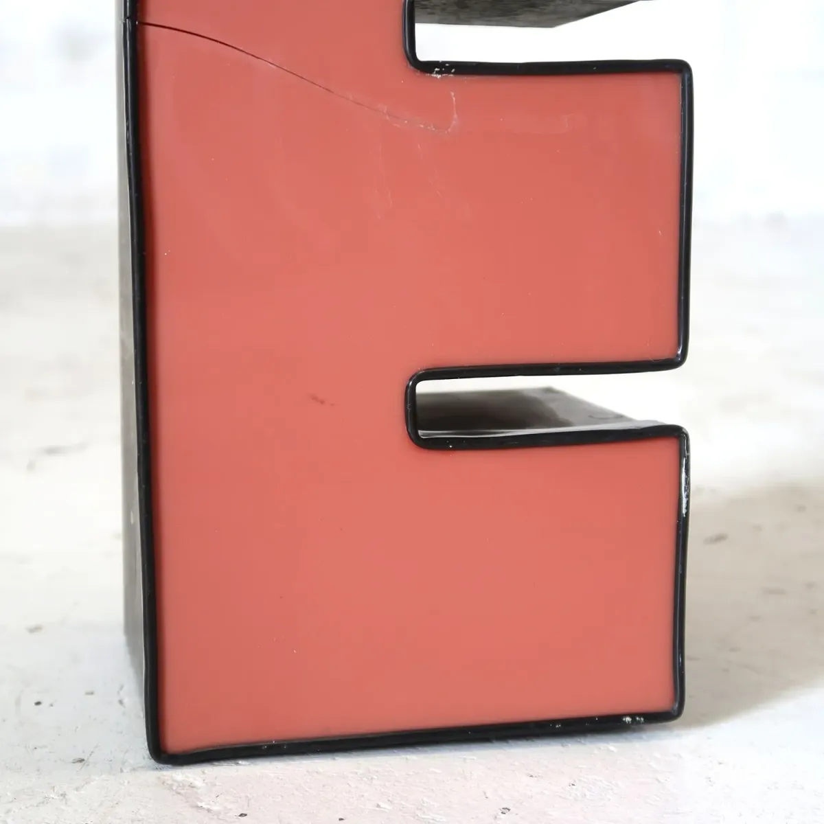 ビンテージ レターサイン E