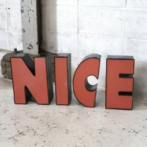 ビンテージ レターサイン C