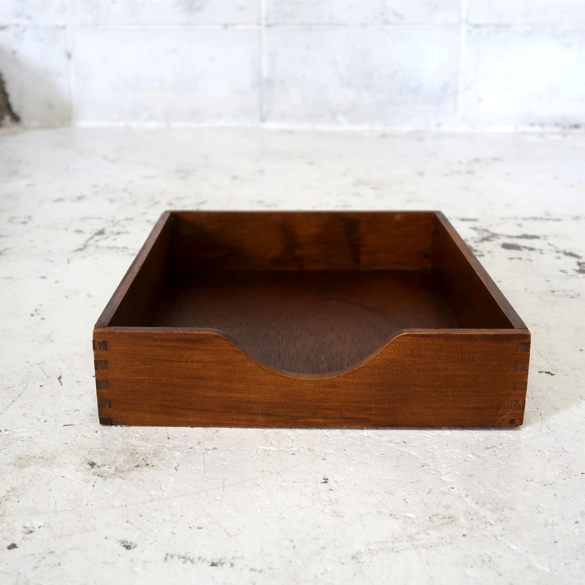 ビンテージ ウッド トレイ